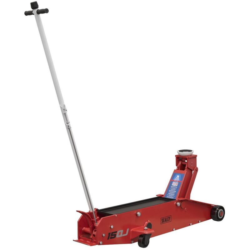 Sealey 15QJ Premier Long Reach Trolley Jack 15 Tonne