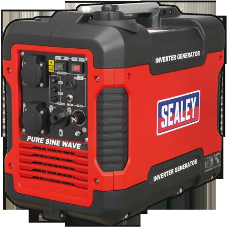 Sealey 2000W Inverter Generator 4-Stroke Engine 230V G2000I