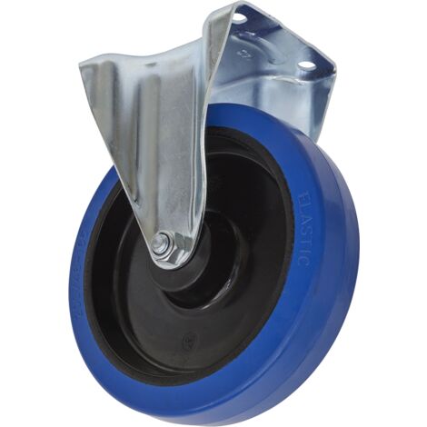 Sealey 200mm Castor Wheel with Fixed Plate SCW3200FP