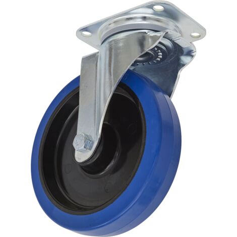 Sealey 200mm Castor Wheel with Swivel Plate SCW3200SP