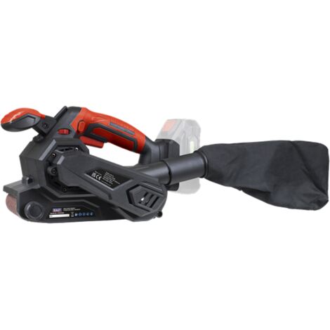 Sealey 20V Cordless Belt Sander SV20 Series 76mm Dust Free Body Only CP20VBS