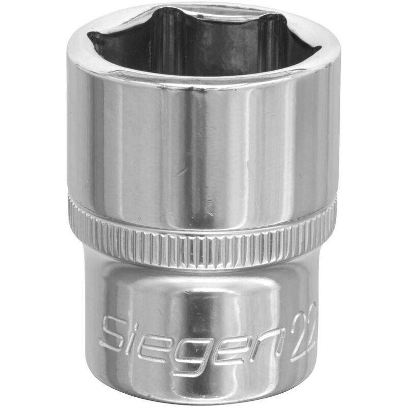 S0659 Siegen Socket 1/2''Sq Drive 22mm - Sealey