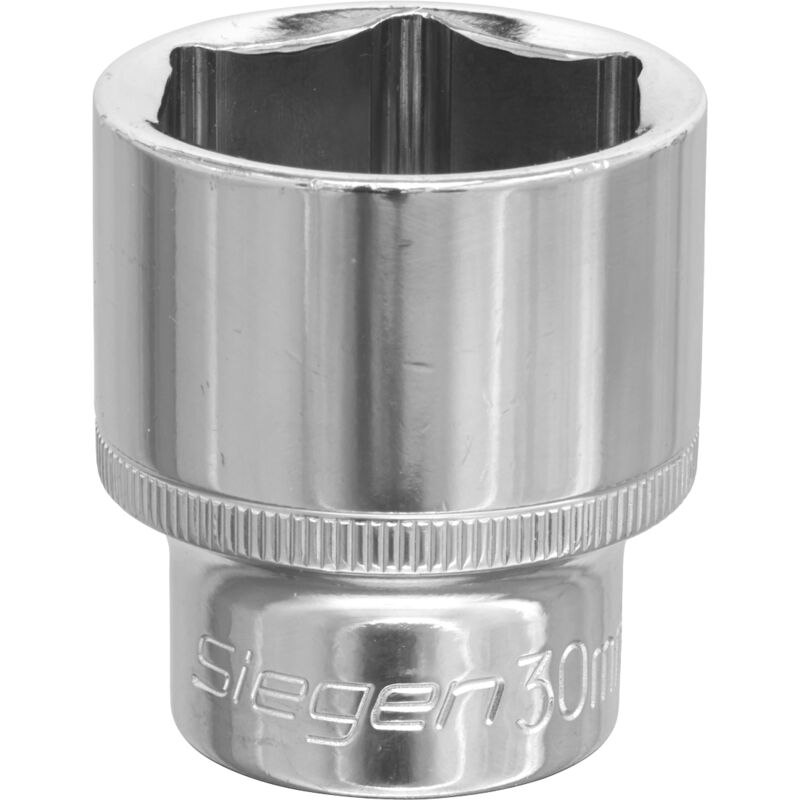 S0664 Siegen Socket 1/2''Sq Drive 30mm - Sealey