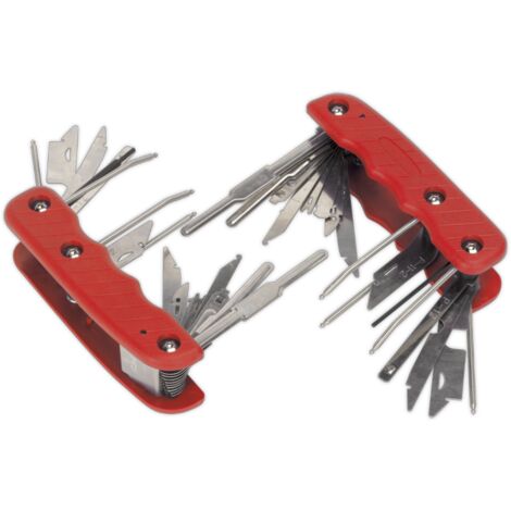 Sealey 36-Function Radio Release Key Set VS8048