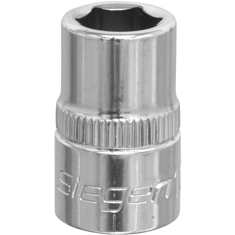 3/8''Sq Drive Socket 10mm WallDrive Chrome Standard Length S0577 - Sealey