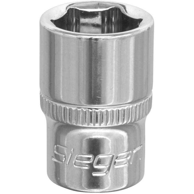 3/8''Sq Drive Socket 13mm WallDrive Chrome Standard Length S0580 - Sealey