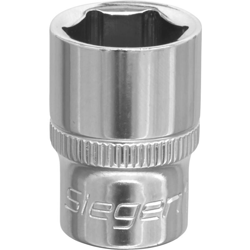3/8''Sq Drive Socket 14mm WallDrive Chrome Standard Length S0581 - Sealey