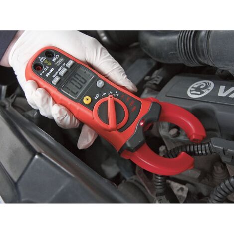 Sealey 6-Function Professional Auto-Ranging Digital Clamp Meter NCVD TM105