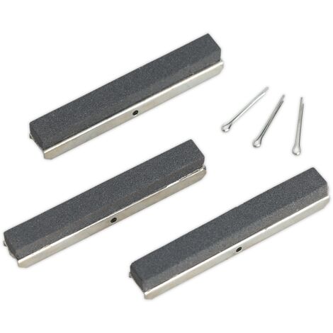 Sealey 75mm Stone for VS162, Fine - Pack of 3 VS1623