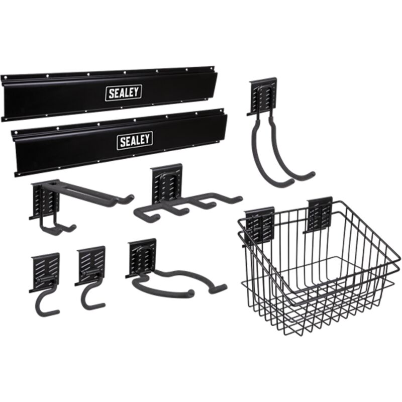 Sealey 9-Piece Ultimate Multi-purpose Storage Hook Kit