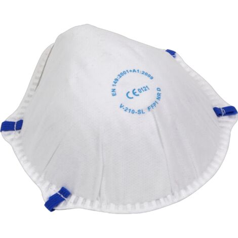 Sealey 9309/10 Worksafe Cup Mask FFP1 - Pack of 10