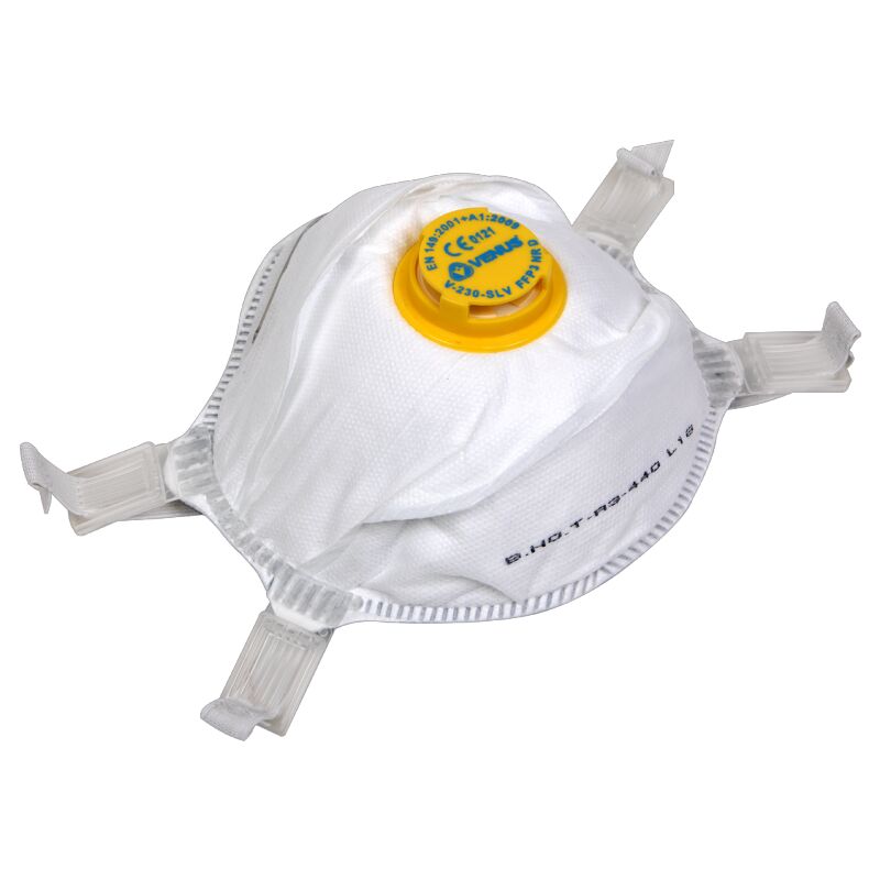 Sealey Cup Mask Valved FFP3, Pack of 10