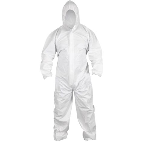 Sealey 9602L Worksafe Type 5/6 Chemical Coverall - Large