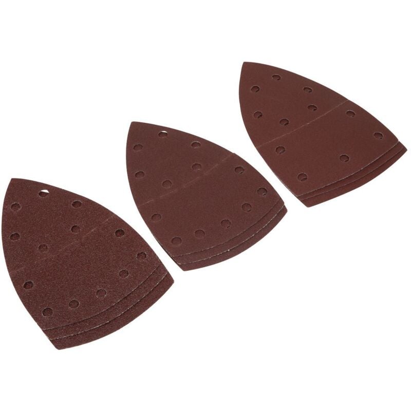 SMTA10 Detail Sander Sanding Sheet Set 9pc - Sealey