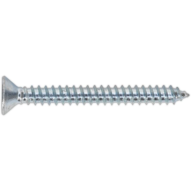 Sealey - Self Tapping Screw 4.2 x 38MM Countersunk Pozi din 7982 Pack of 100