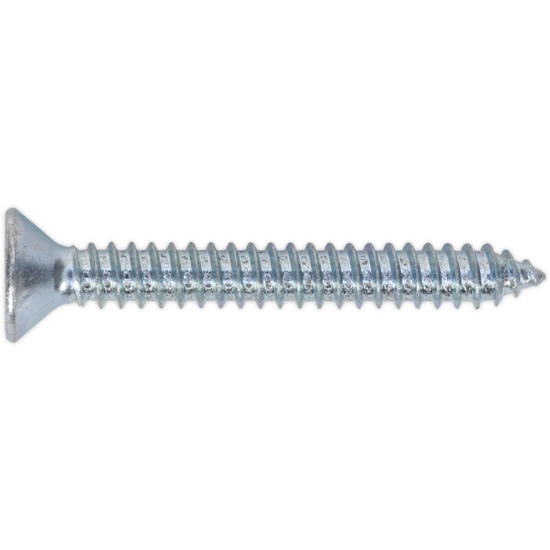 Sealey ST6351 Self Tapping Screw 6.3 X 51Mm Countersunk Pozi Pack Of 100, Multi