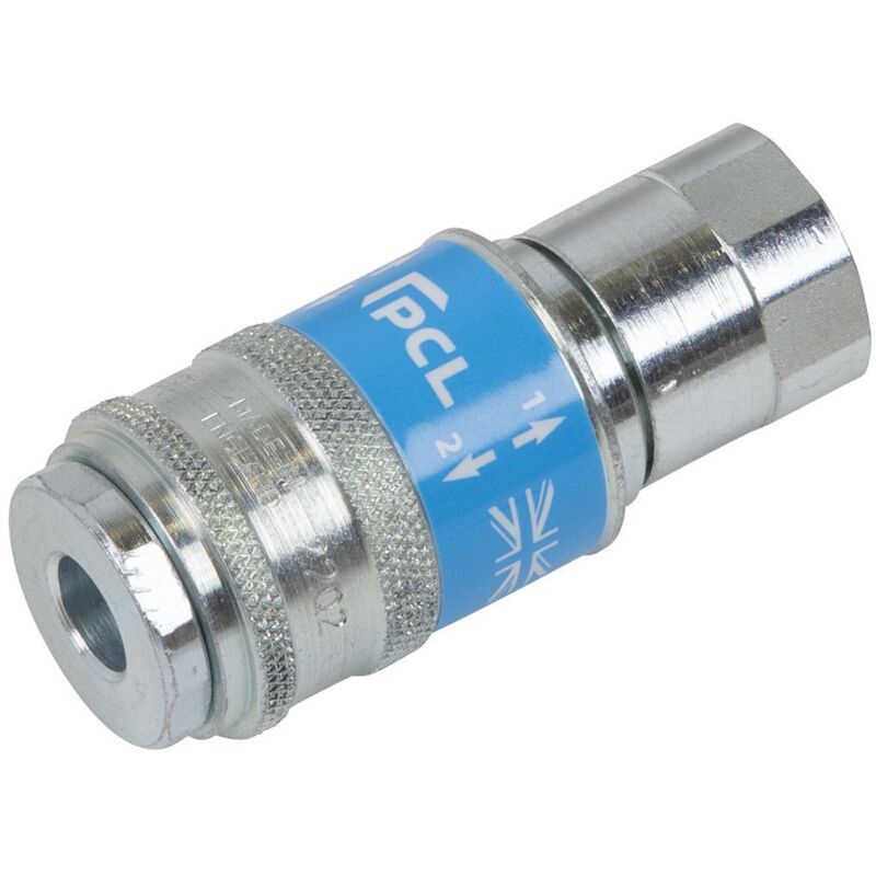Sealey AC94 Pcl Safeflow Safety Coupling Body Female 1/2"bsp, Multi