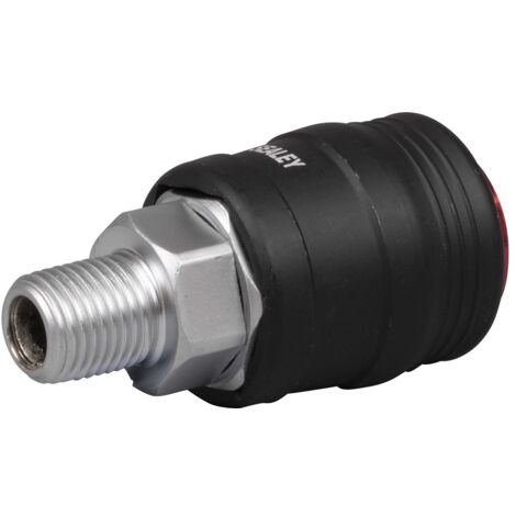 Sealey ACH01 High Flow Coupling Body Male 1/4""BSPT
