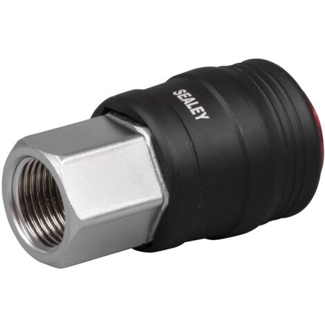 Sealey ACH64 High Flow Coupling Body Female 3/8""BSPT