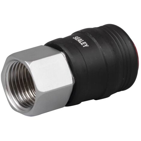Sealey ACH65 High Flow Coupling Body Female 1/2""BSPT