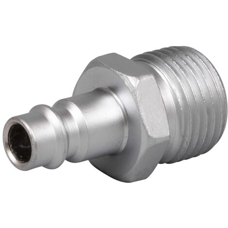 Sealey ACH68 High Flow Screwed Adaptor Male 1/2""BSPT