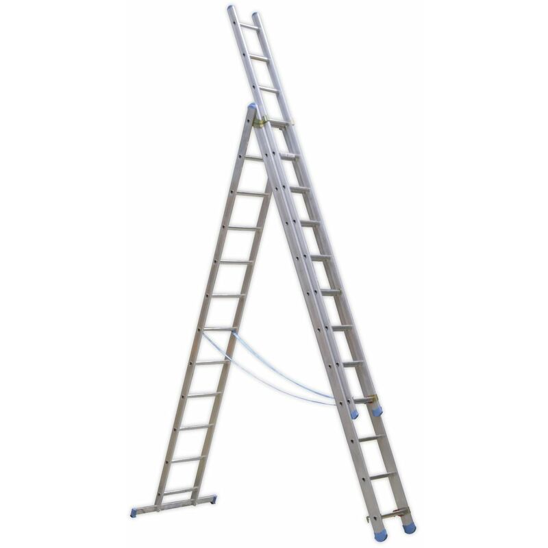 Aluminium Extension Combination Ladder 3x12 en 131 ACL312 - Sealey
