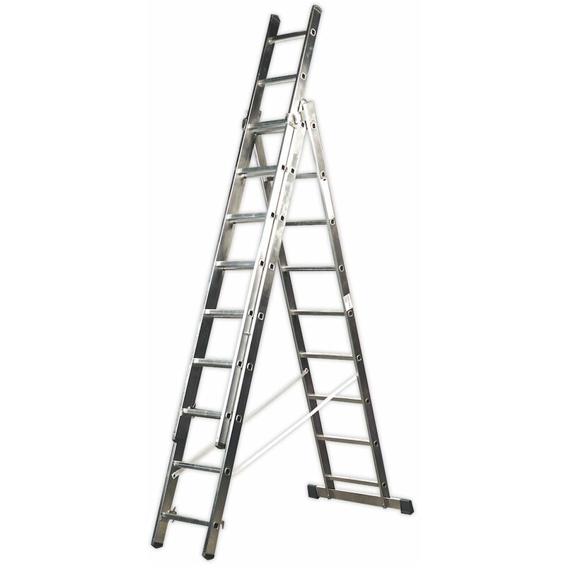 Sealey - Aluminium Extension Combination Ladder 3x9 en 131 ACL3