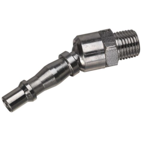 Sealey ACX90 Screwed Swivel Adaptor Male 1/4""BSPT