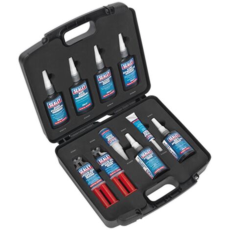 Sealey Adhesive & Sealant Kit 10pc SCSKIT1