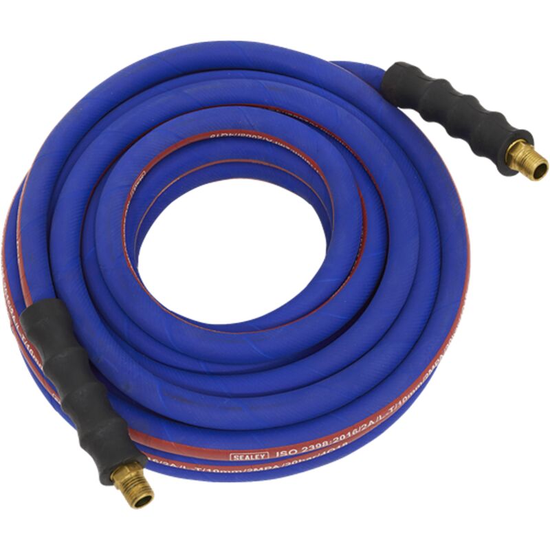 Sealey - Extra-Heavy-Duty Air Hose with 1/2'BSP Unions 5m x 13mm