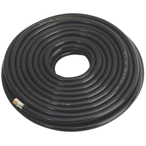 Sealey AH20RX Heavy-Duty Air Hose with 1/4""BSP Unions 20m x 8mm