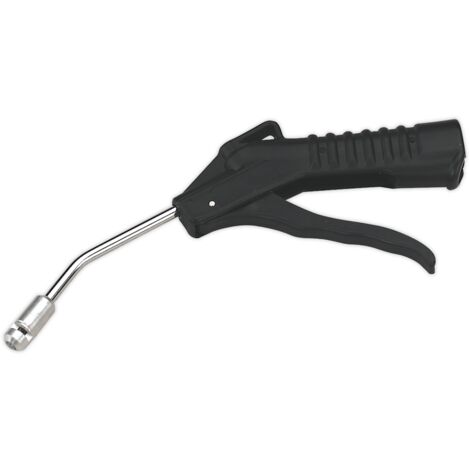 Sealey Air Blow Gun 100mm with 1/4""BSP Air Inlet & Safety Nozzle SA9131