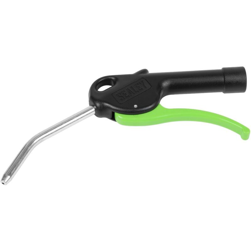 Sealey - SA9230 Premier Air Blow Gun with Angled Lance 100mm 1/4'BSP Air Inlet