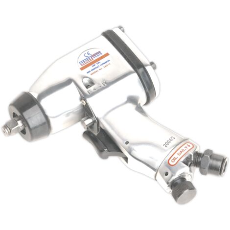 Sealey Air Impact Wrench 3/8""Sq Drive Torque 200lb.ft 271Nm SA912