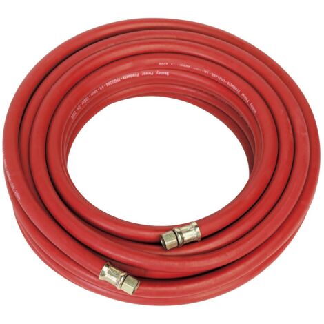 Sealey Air Line Hose 15m x 8mm With 1/4""BSP Unions AHC15