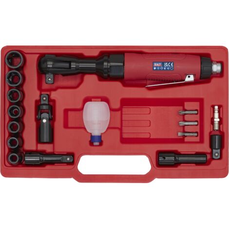 Sealey Air Ratchet Wrench Kit 1/2""Sq Drive GSA21KIT