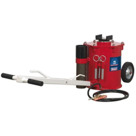 Sealey AJS10000 10 Ton Air Jack Stand Tractor Plant Jack Industrial Jack