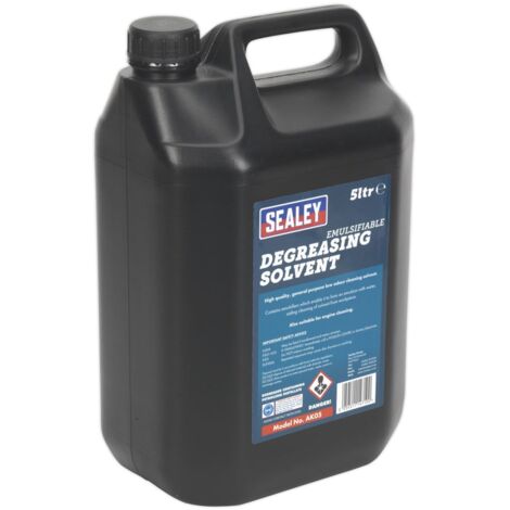 Sealey AK05 Degreasing Solvent Emulsifiable 5L