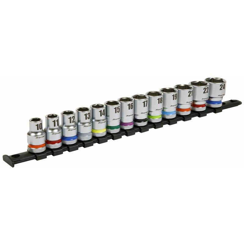 Premier Platinum Socket Set 1/2''Sq Drive 13pc AK2661 - Sealey