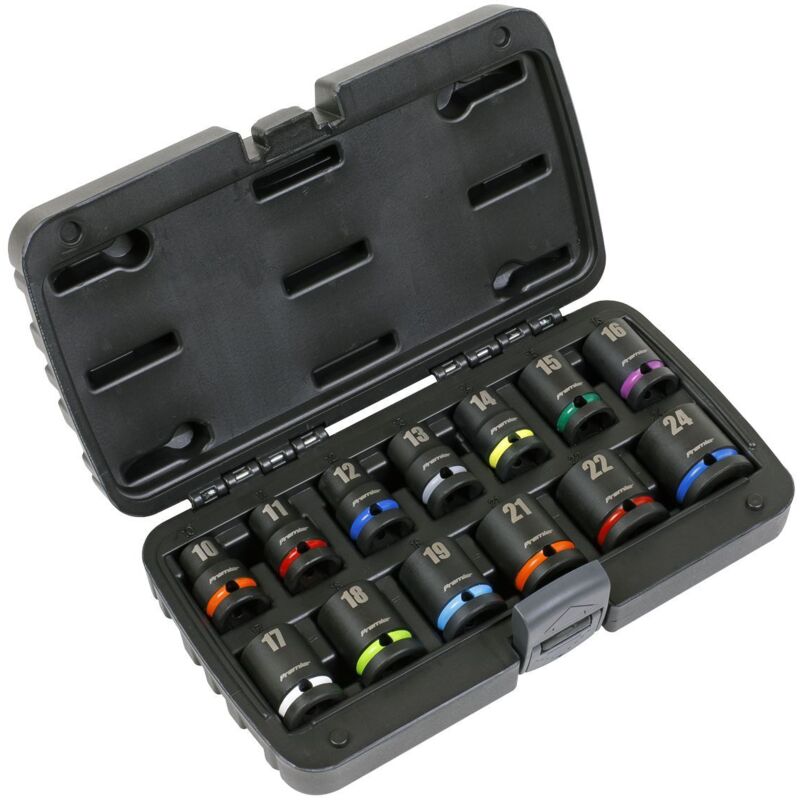 Sealey Premier Impact Socket Set 1/2