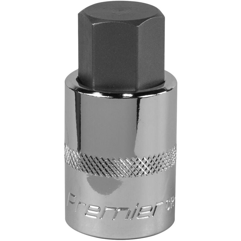 SBH026 Premier Hex Socket Bit 1/2'Sq Drive 19mm - Sealey