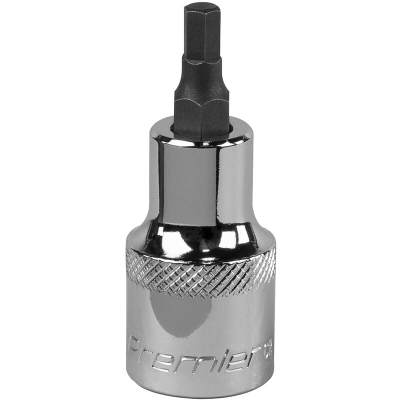 SBH017 Premier Hex Socket Bit 1/2'Sq Drive 5mm - Sealey