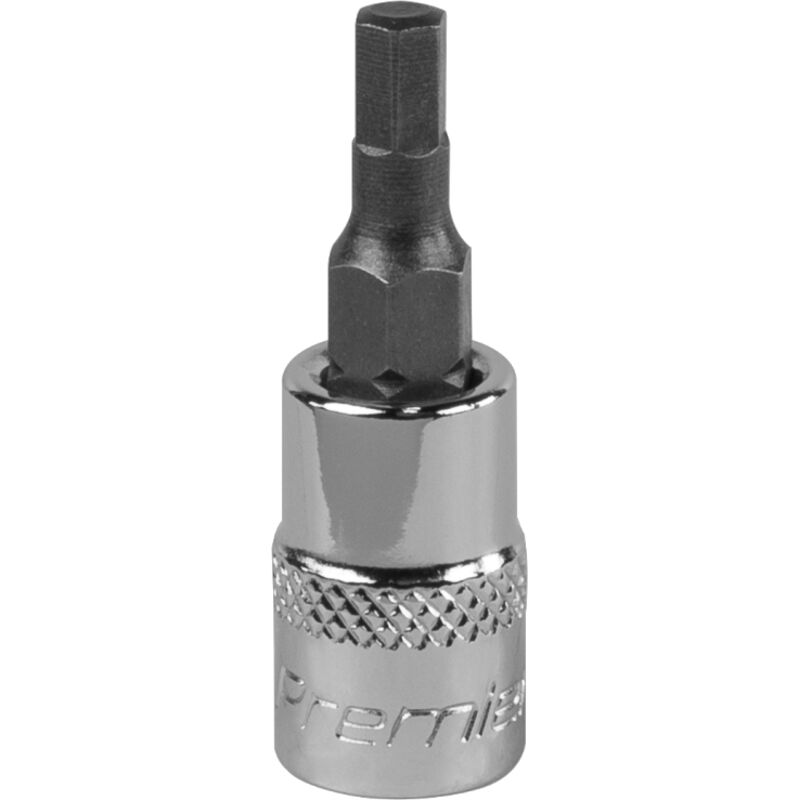 Hex Socket Bit 4mm 1/4''Sq Drive SBH002 - Sealey