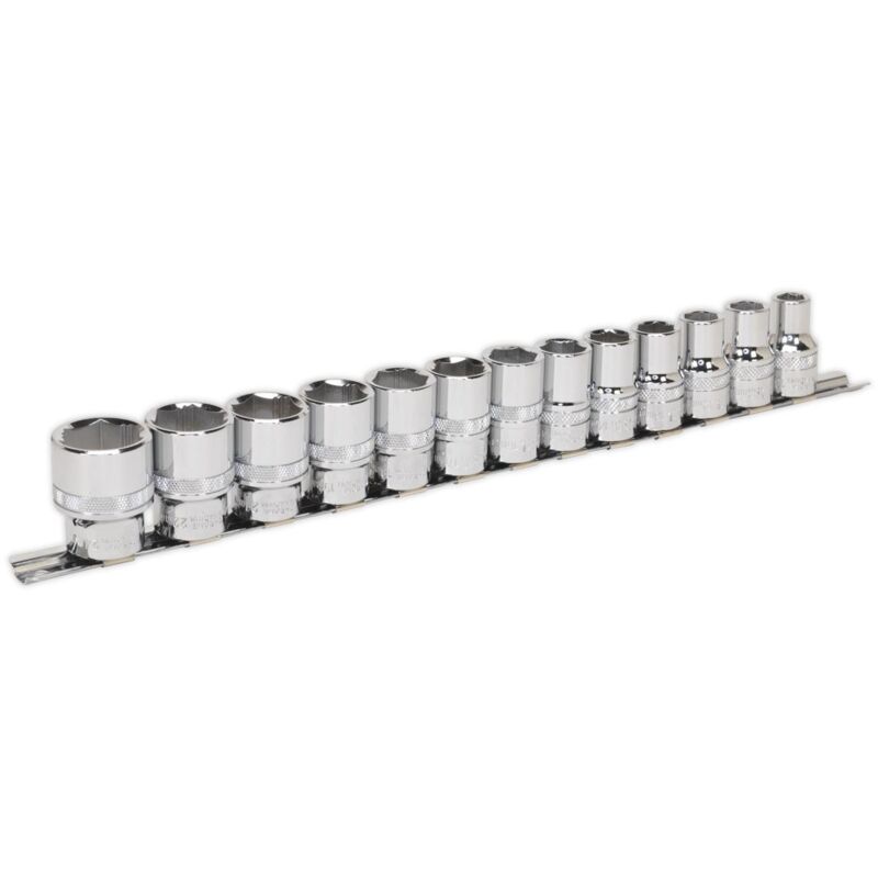 Sealey - Premier Lock-On&trade Socket Set 1/2''Sq Drive 13pc AK2742