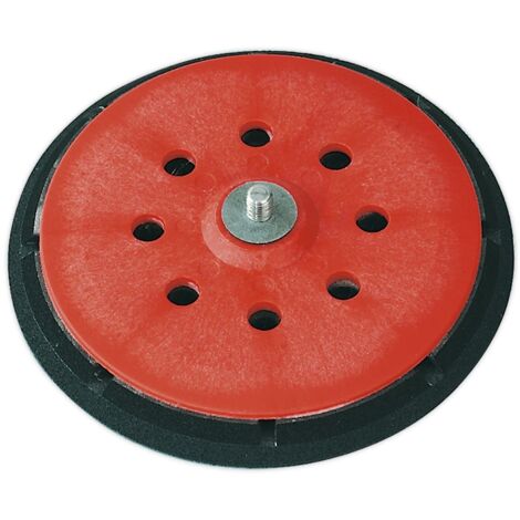 Sealey AK290 Universal Dust-Free Hook-and-Loop DA Backing Pad 150mm x 5/16""UNF