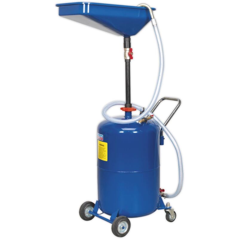 Sealey - AK451DX Air Discharge Mobile Waste Oil Drainer 65L