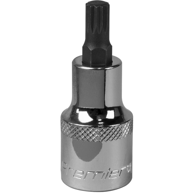 SBS013 Premier Spline Socket Bit 1/2'Sq Drive M8 - Sealey