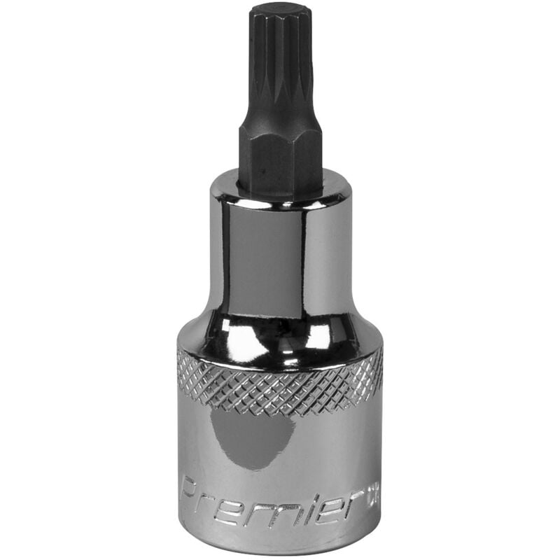 SBS012 Premier Spline Socket Bit 1/2'Sq Drive M7 - Sealey
