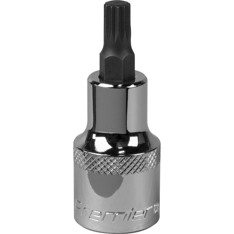 SBS012 Premier Spline Socket Bit 1/2'Sq Drive M7 - Sealey