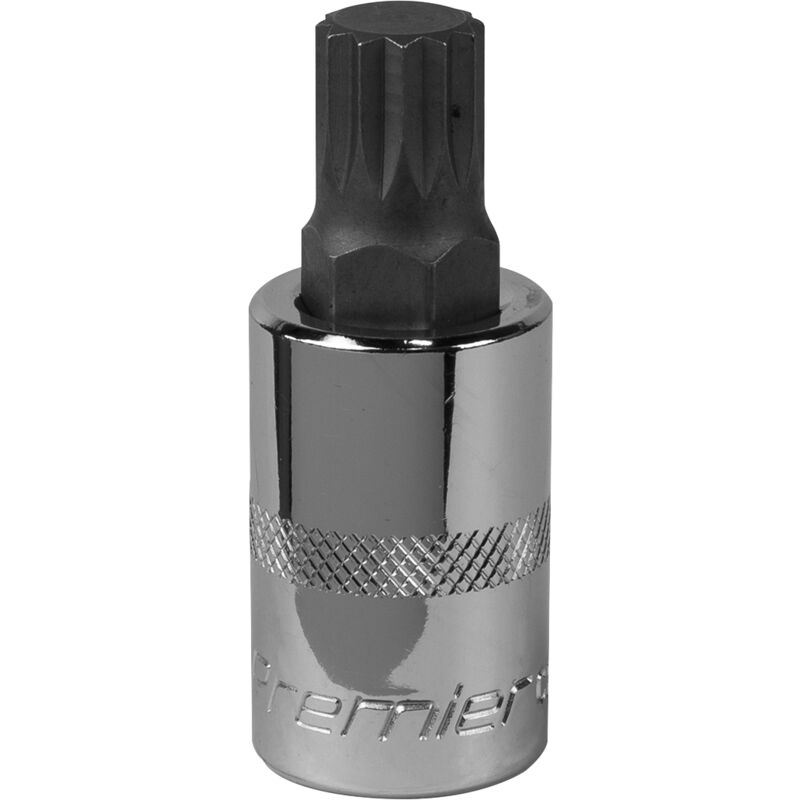 SBS017 Premier Spline Socket Bit 1/2'Sq Drive M14 - Sealey